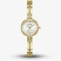 Guess Ladies Lovely Gold Tone Crystal Heart Watch GW0655L2