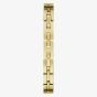 Guess Ladies Lovely Gold Tone Crystal Heart Watch GW0655L2