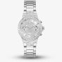 Guess Ladies Moonlight Silver Crystals Watch GW0320L1