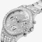 Guess Ladies Moonlight Silver Crystals Watch GW0320L1