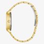 Guess Ladies Quattro Clear Gold Tone Skeleton Dial Watch GW0300L2