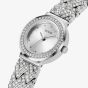 Guess Ladies Treasure Silver Crystal Watch GW0476L1