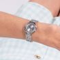 Guess Ladies Treasure Silver Crystal Watch GW0476L1