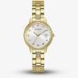 Guess Ladies Three Of Hearts Gold Tone Coloured Crystal Watch GW0657L2