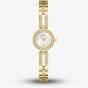 Guess Ladies Cassidy Gold Tone Bangle Watch GW1016L2