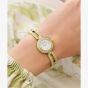 Guess Ladies Cassidy Gold Tone Bangle Watch GW1016L2