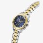 Guess Ladies Birdie Two Colour Blue Dial Bracelet Watch GW1031L3