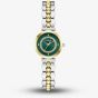 Guess Ladies Leena Two Colour Green Dial Crystal Bracelet Watch GW0994L3