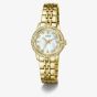 Guess Ladies Colette Gold Tone Crystal Bracelet Watch GW1027L2