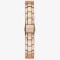 Guess Ladies Piper Rose Gold Plated White Dial Watch GW0413L3