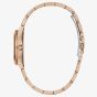 Guess Ladies Piper Rose Gold Plated White Dial Watch GW0413L3