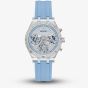 Guess Heiress Blue Rubber Strap Watch GW0407L1