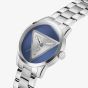 Guess Mens Badge Blue Trademark Dial Watch GW0782G3