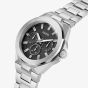 Guess Mens Dashboard Silver Black Dial Watch GW0798G1