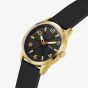 Guess Mens Monte Gold Tone Black Dial Watch GW0805G2