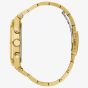 Guess Mens Continental Gold Tone Watch GW0260G4