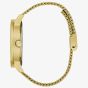 Guess Mens Monarch Gold Tone Lion Mesh Bracelet Watch GW0702G1