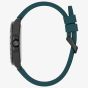 Guess Mens Neo Black Dial Blue Rubber Strap Watch GW1065G3