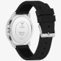 Guess Mens Palmer Black Rubber Strap Watch GW1077G1