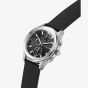 Guess Mens Palmer Black Rubber Strap Watch GW1077G1