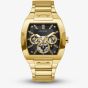 Guess Mens Phoenix Gold Plated Chronograph Watch GW0456G1