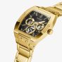 Guess Mens Phoenix Gold Plated Chronograph Watch GW0456G1