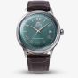Orient Mens Bambino Mint Green Dial Leather Strap Watch RA-AC0023E