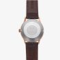 Orient Mens Bambino Brown Dial Leather Strap Watch RA-AC0P04Y