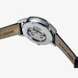 Orient Mens Sun & Moon Navy Blue Dial Leather Strap Watch RA-AK0011D