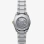 Orient Mens Stretto Sun & Moon White Dial Two Tone Bracelet Watch RA-AK0312S