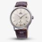 Orient Mens Bambino Small Seconds Champagne Dial Leather Strap Watch RA-AP0003S