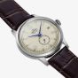 Orient Mens Bambino Small Seconds Ivory Dial Leather Strap Watch RA-AP0105Y