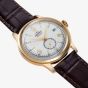 Orient Mens Bambino Small Seconds White Dial Leather Strap RA-AP0106S