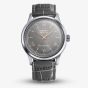 Orient Mens Limited Edition Classic Bambino Grey Dial Leather Strap Watch RA-BB0006N