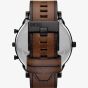 Diesel Mens Mr Daddy Slim Brown GMT Chronograph Dial Watch Watch DZ7492