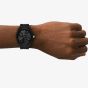 Diesel Mens Stinger Black Dial Rubber Strap Watch DZ2243