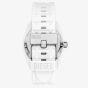 Diesel Mens Stinger White Dial Rubber Strap Watch DZ2244
