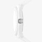 Diesel Mens Stinger White Dial Rubber Strap Watch DZ2244