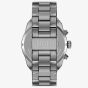 Diesel Mens Spiked Blue Chronograph Dial Bracelet Watch DZ4724