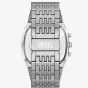 Diesel Mens Spiked Cushion Blue Chronograph Dial Bracelet Watch DZ4725
