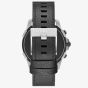 Diesel Mens Full Guard 2.5 Touchscreen Leather Strap Smartwatch DZT2008