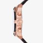 Diesel Spiked 49mm Rose Gold Plated Chronograph Watch DZ4607