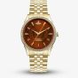 Vivienne Westwood Ladies Wallace Gold Bracelet Watch VV208RDGD
