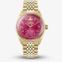 Vivienne Westwood Lady Sydenham Gold Plated Hot Pink Dial Watch VV251RRGD