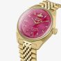 Vivienne Westwood Lady Sydenham Gold Plated Hot Pink Dial Watch VV251RRGD