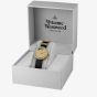 Vivienne Westwood Ladies Rebel Leather Strap Watch VV303BKGD 
