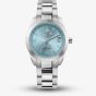Vivienne Westwood Ladies Fenchurch Silver Tone Blue Dial Watch VV292TQSL