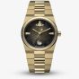 Vivienne Westwood Ladies Hoxton Gold Tone Black Dial Watch VV332MTGD
