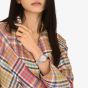 Vivienne Westwood Ladies Little Wallace Pink Patterned Dial Watch VV327PKSL
