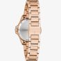 Bulova Ladies Marine Star Rose Gold Plated Watch 98R295